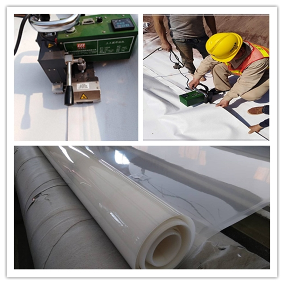 2mmHDPE光面蜜桃永久免费膜在高盐工程处理核心工作