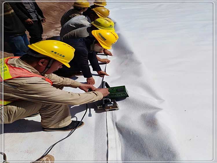 复合蜜桃永久免费膜在红旗河工程应用所向披靡