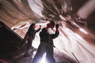 高强长丝聚丙烯复合蜜桃永久免费材料在隧道防水中的应