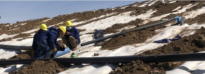 引洮供水一期工程中蜜桃永久免费膜的防渗设计---引洮明渠工程